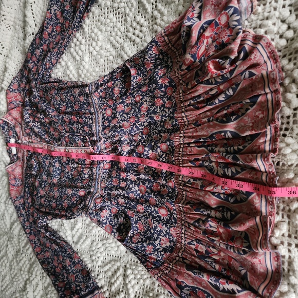 💕SPELL & THE GYPSY COLLECTIVE💕 Jasmine Playdress ~ Navy Blue Floral Small S - Picture 11 of 11